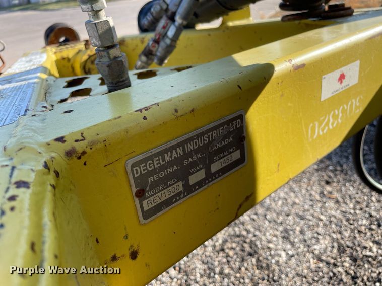 image for item LV9845 2010 Degelman REV1500  batwing rotary mower