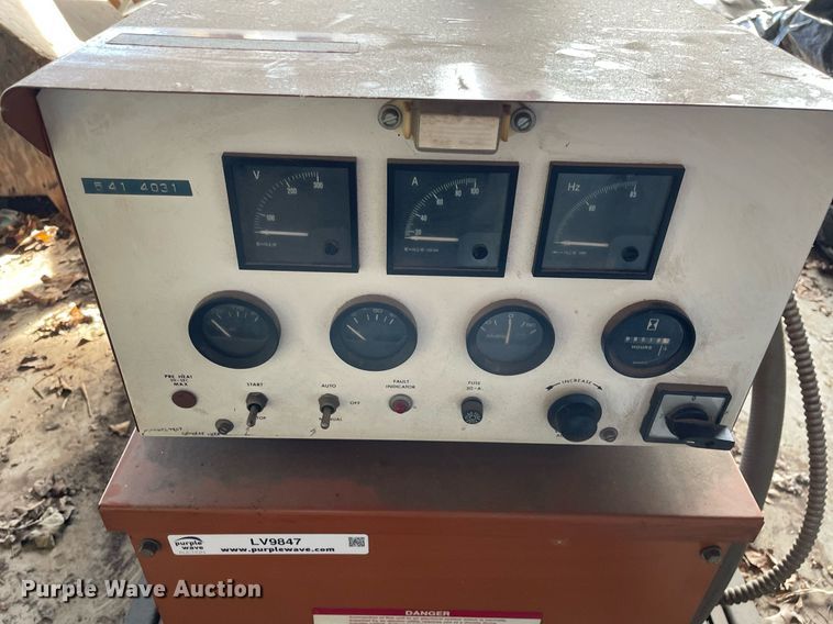 image for item LV9847 1991 Generac SG015  generator