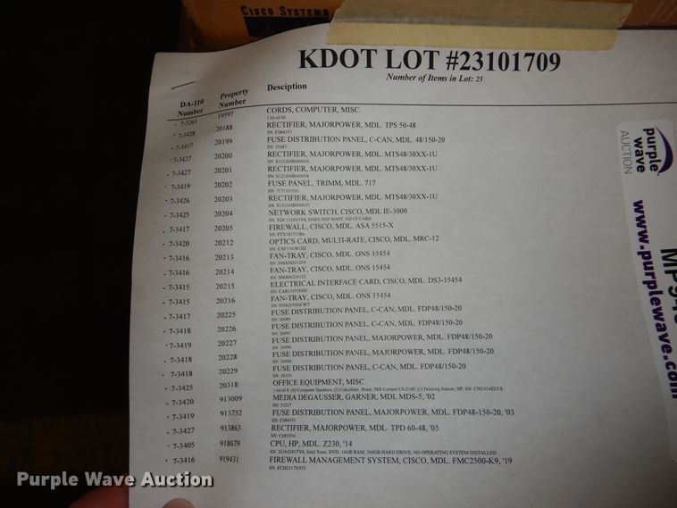 image for item MP9457 Electronics