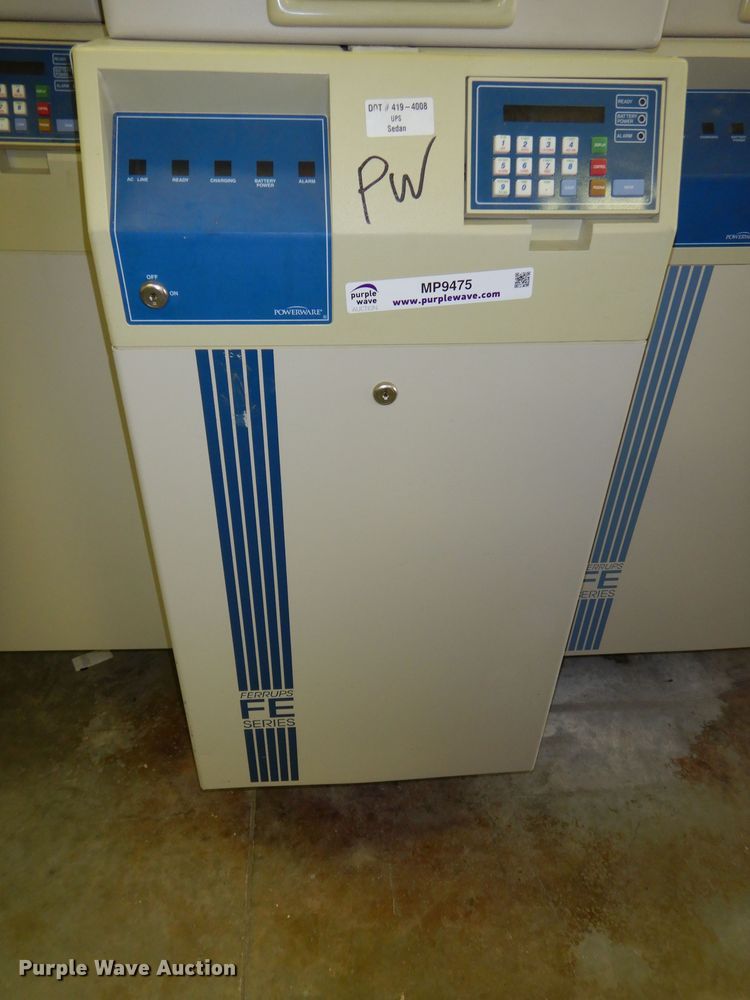 image for item MP9475 (5) Eaton Ferrups FE12.5KVA UPS battery backups