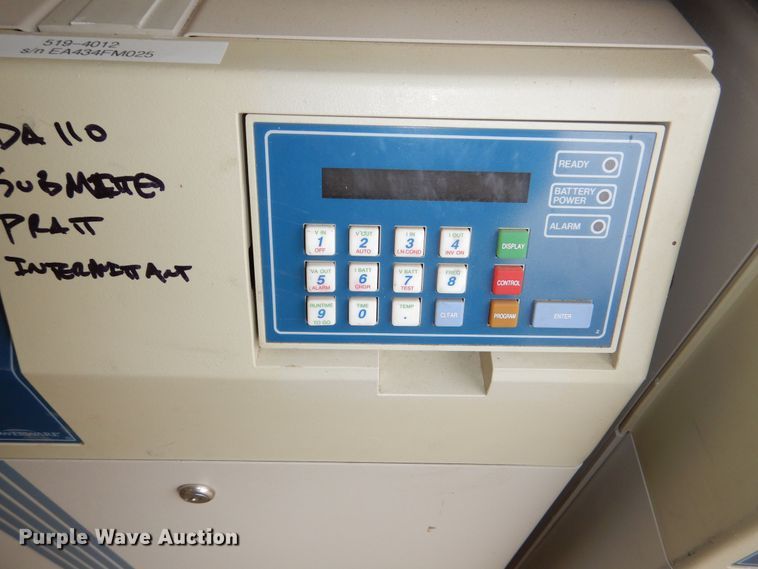 image for item MP9475 (5) Eaton Ferrups FE12.5KVA UPS battery backups