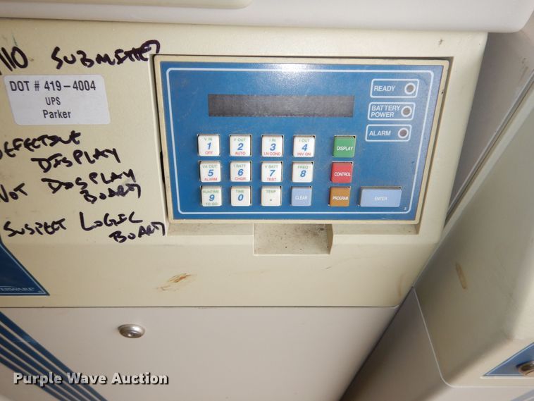 image for item MP9475 (5) Eaton Ferrups FE12.5KVA UPS battery backups