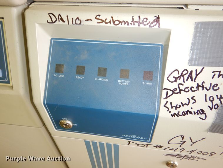 image for item MP9475 (5) Eaton Ferrups FE12.5KVA UPS battery backups