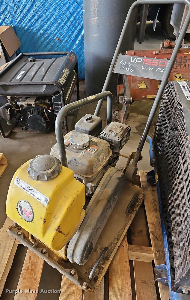 image for item MP9488 2012 Wacker Neuson VP1550  vibratory plate compactor