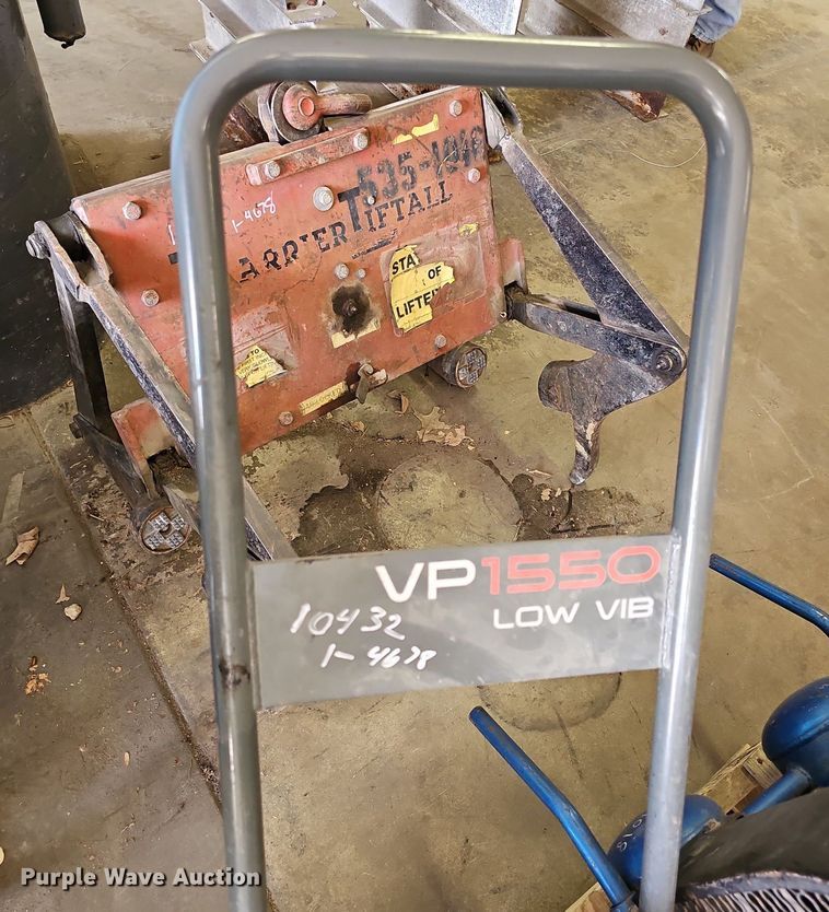 image for item MP9488 2012 Wacker Neuson VP1550  vibratory plate compactor