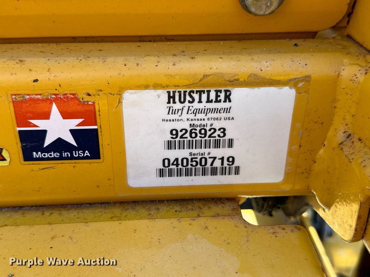 image for item NF9132 2004 Hustler Z  ZTR lawn mower