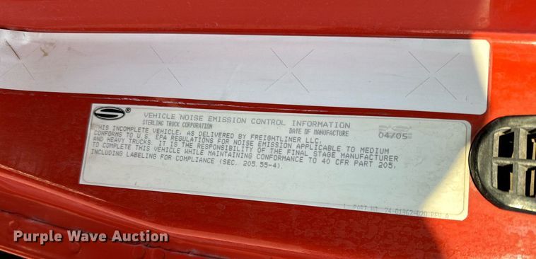 image for item NF9166 2006 Sterling LT7500  dump truck