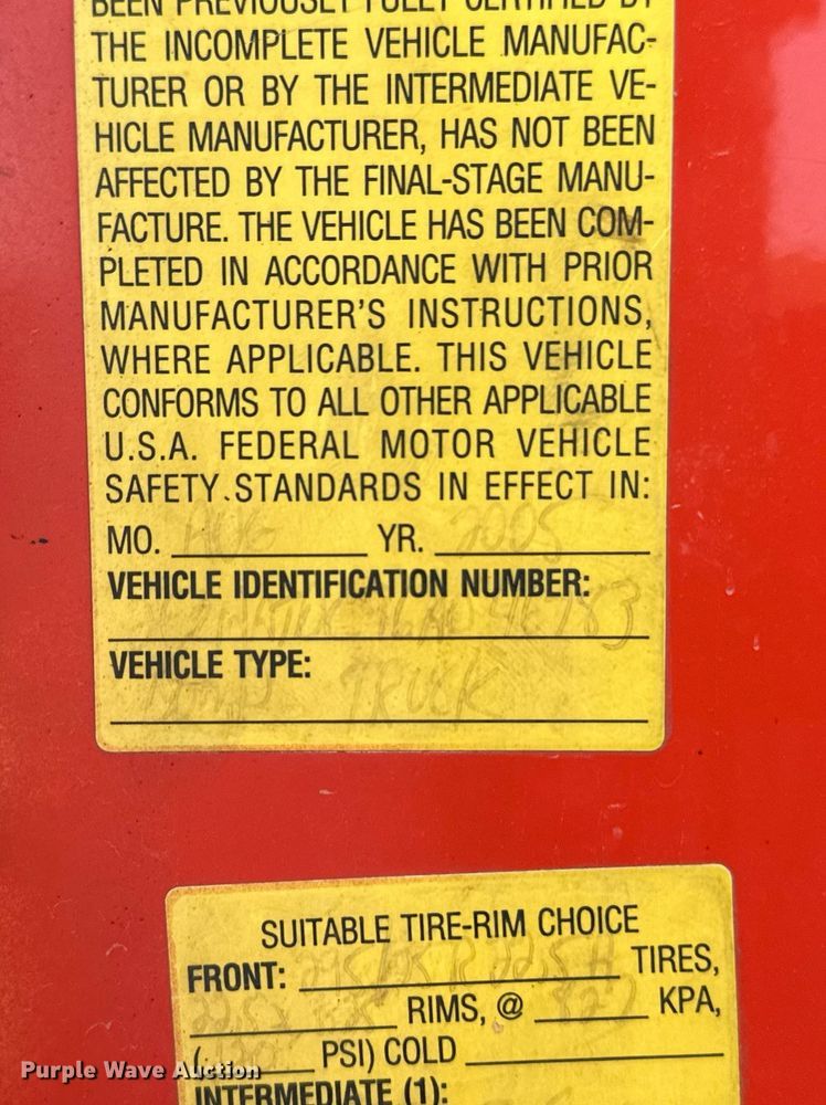 image for item NF9169 2006 Sterling LT7500  dump truck