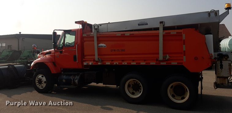 image for item NF9170 2007 International 7400  dump truck