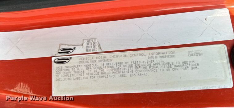 image for item NF9171 2006 Sterling LT7500  dump truck