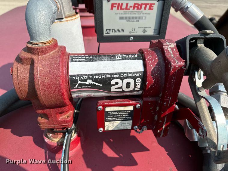 image for item NF9178 1998 Klein KF60  fuel tank trailer