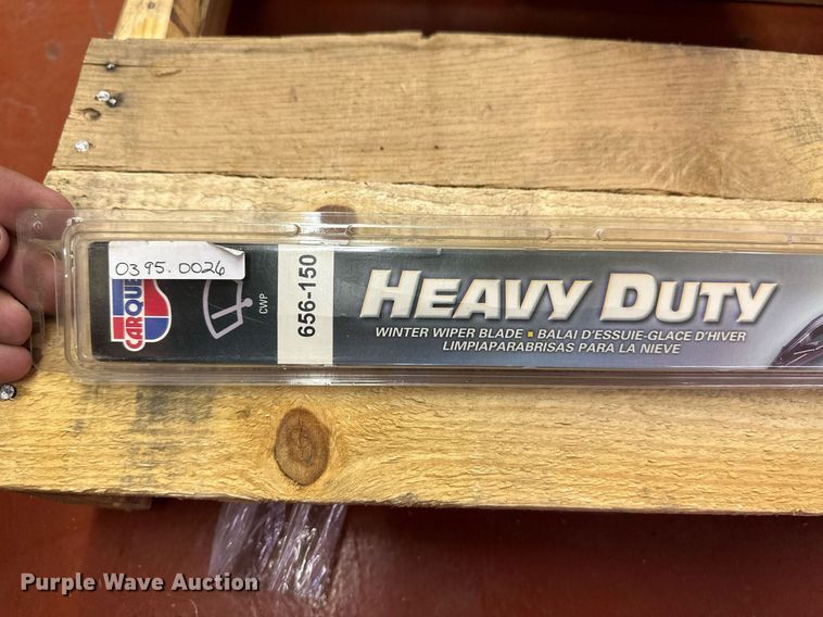 image for item NF9181 (3) CarQuest 656-150 windshield wiper blades