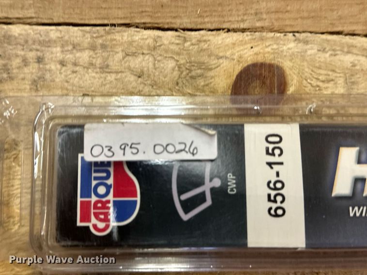 image for item NF9181 (3) CarQuest 656-150 windshield wiper blades