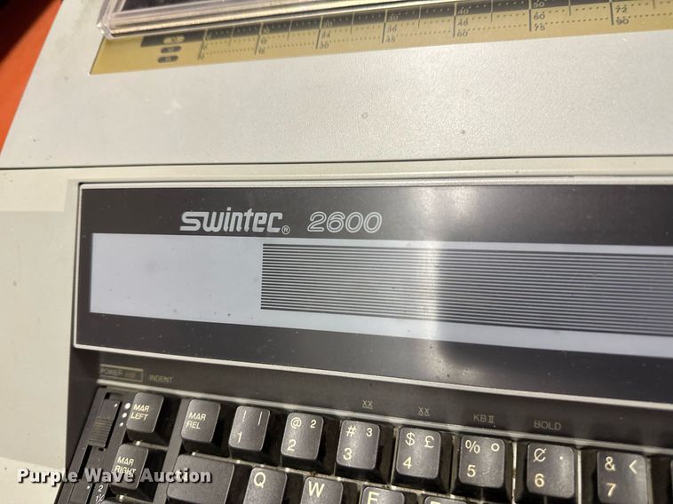 image for item NF9182 Swintec 2600  typewriter