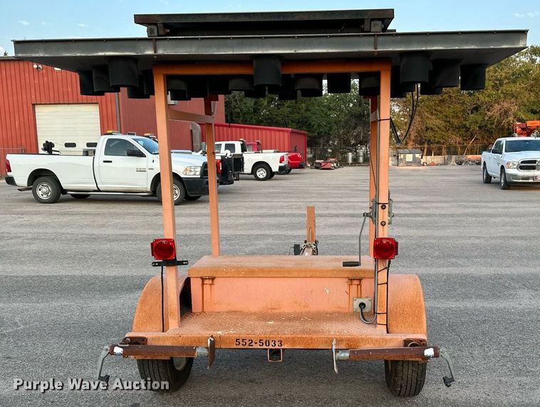 image for item NF9212 2003 Ver-Mac ST4825  arrow board trailer