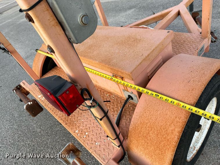 image for item NF9212 2003 Ver-Mac ST4825  arrow board trailer