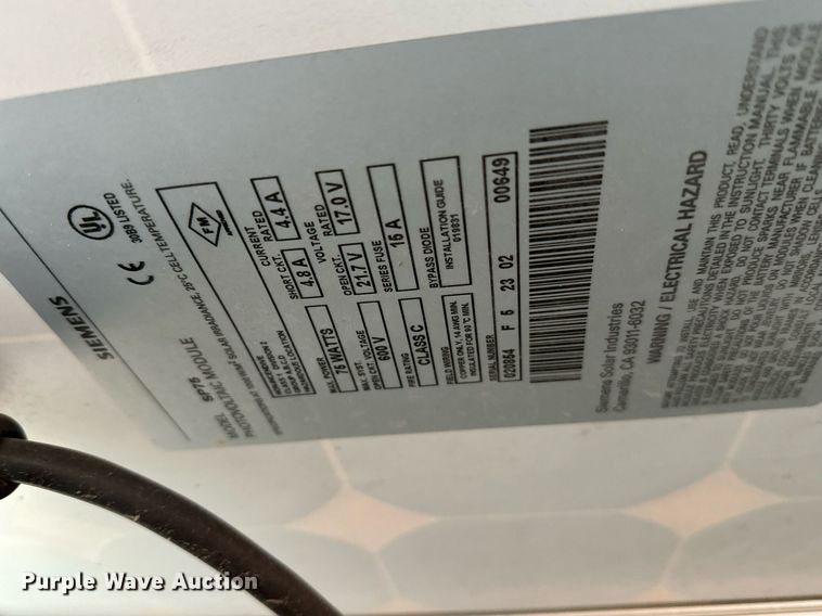 image for item NF9213 2002 Ver-Mac ST4825  arrow board trailer