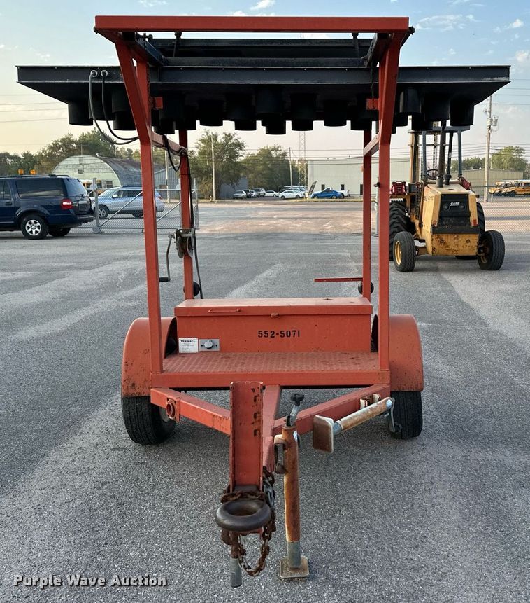 image for item NF9214 2001 Ver-Mac ST4825  arrow board trailer