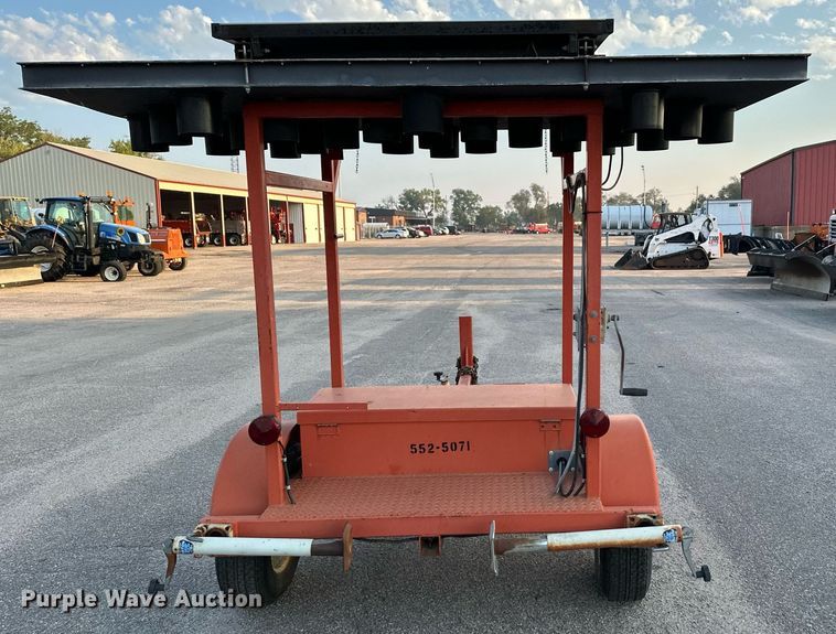 image for item NF9214 2001 Ver-Mac ST4825  arrow board trailer