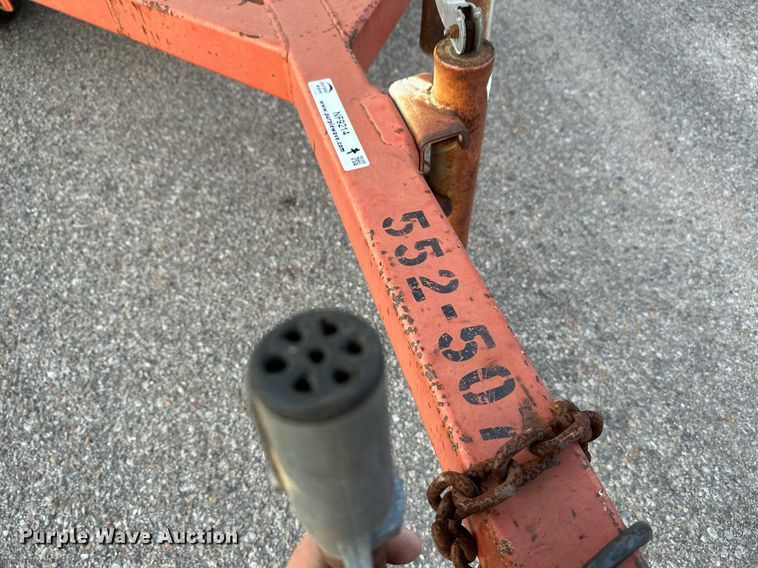 image for item NF9214 2001 Ver-Mac ST4825  arrow board trailer