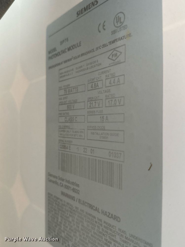 image for item NF9214 2001 Ver-Mac ST4825  arrow board trailer