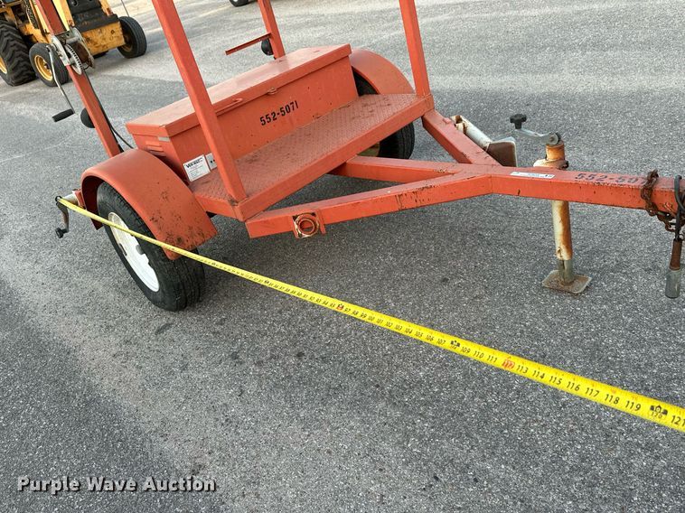 image for item NF9214 2001 Ver-Mac ST4825  arrow board trailer