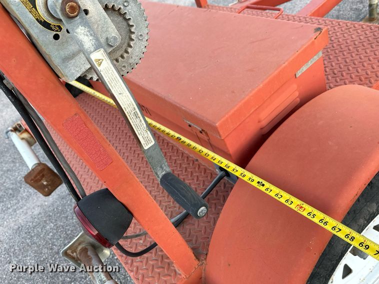 image for item NF9214 2001 Ver-Mac ST4825  arrow board trailer