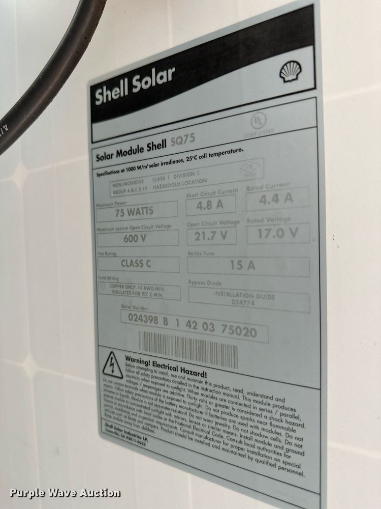 image for item NF9216 2004 Ver-Mac ST4825  arrow board trailer