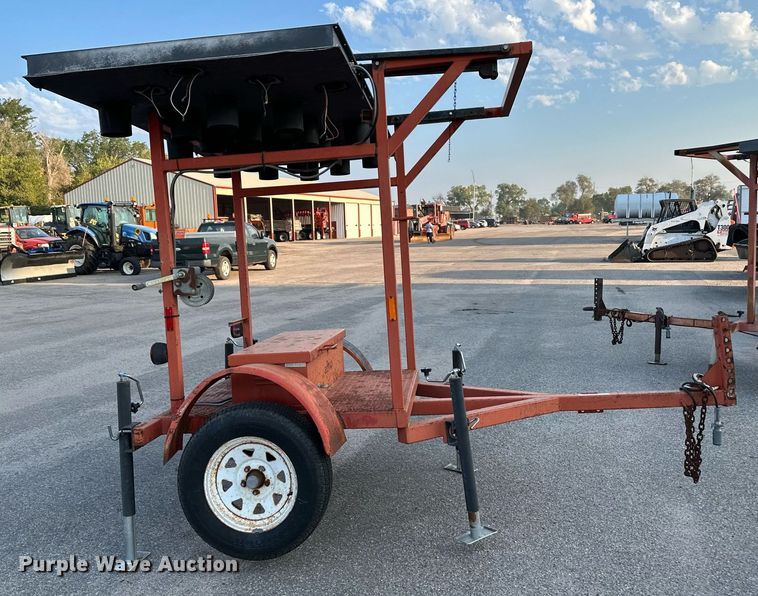 image for item NF9217 2001 Ver-Mac ST4825  arrow board trailer