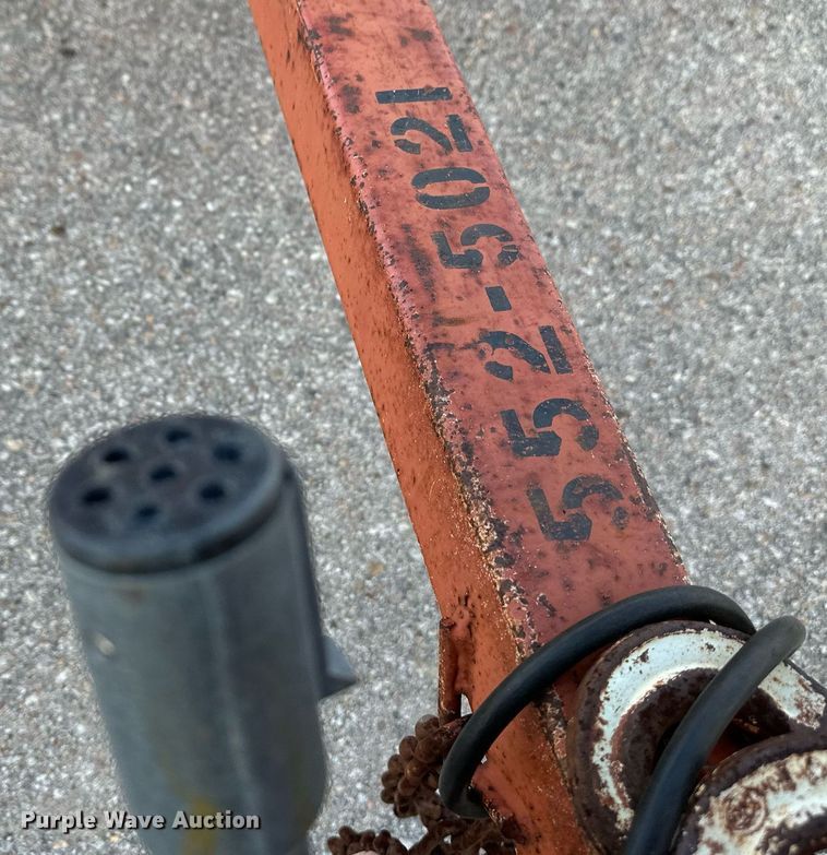 image for item NF9217 2001 Ver-Mac ST4825  arrow board trailer