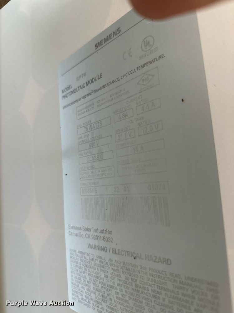 image for item NF9217 2001 Ver-Mac ST4825  arrow board trailer