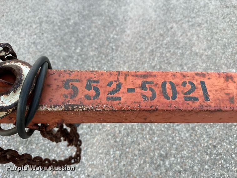 image for item NF9217 2001 Ver-Mac ST4825  arrow board trailer