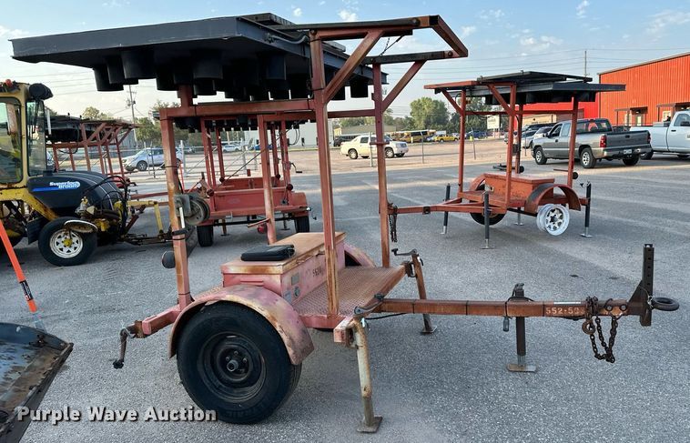 image for item NF9218 2000 Ver-Mac ST4825  arrow board trailer