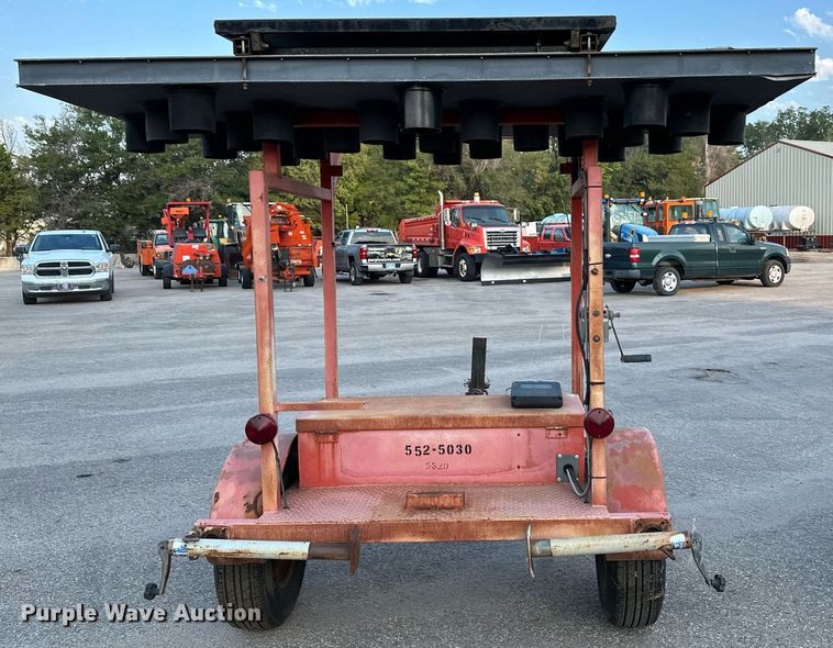 image for item NF9218 2000 Ver-Mac ST4825  arrow board trailer