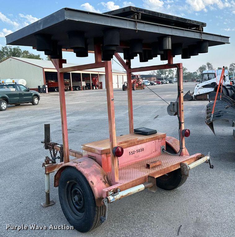 image for item NF9218 2000 Ver-Mac ST4825  arrow board trailer