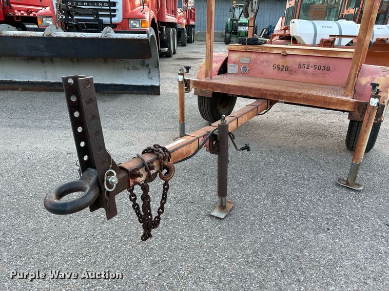 image for item NF9218 2000 Ver-Mac ST4825  arrow board trailer