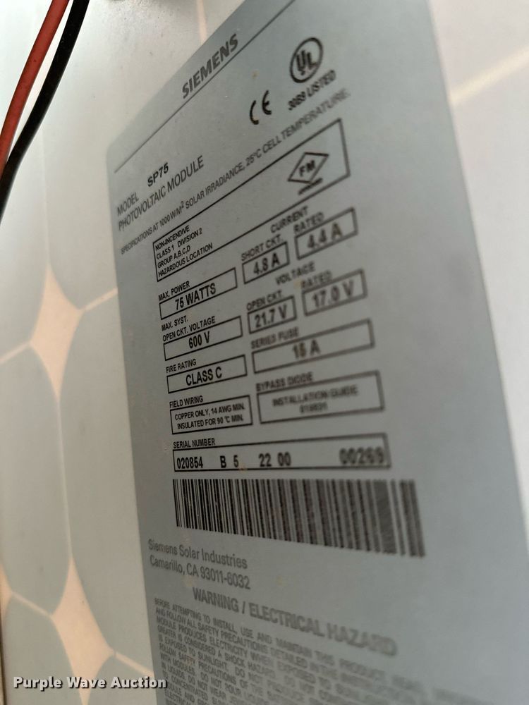 image for item NF9218 2000 Ver-Mac ST4825  arrow board trailer