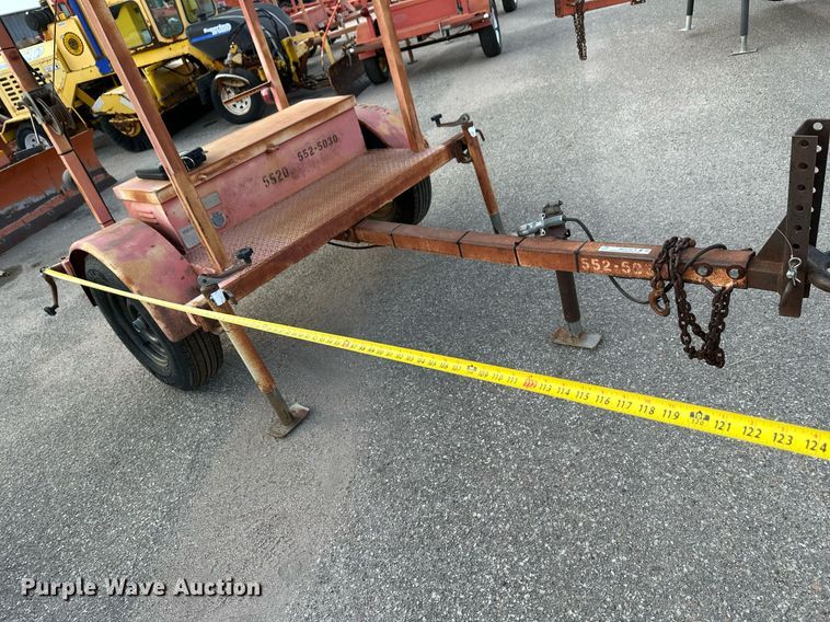 image for item NF9218 2000 Ver-Mac ST4825  arrow board trailer