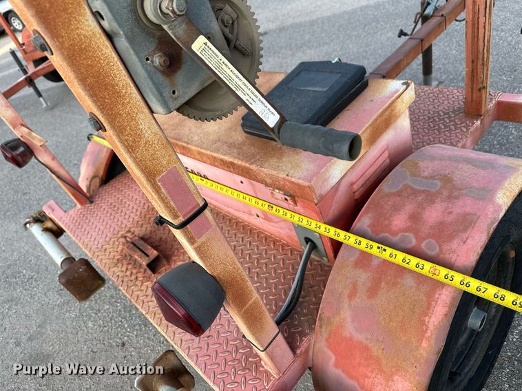 image for item NF9218 2000 Ver-Mac ST4825  arrow board trailer