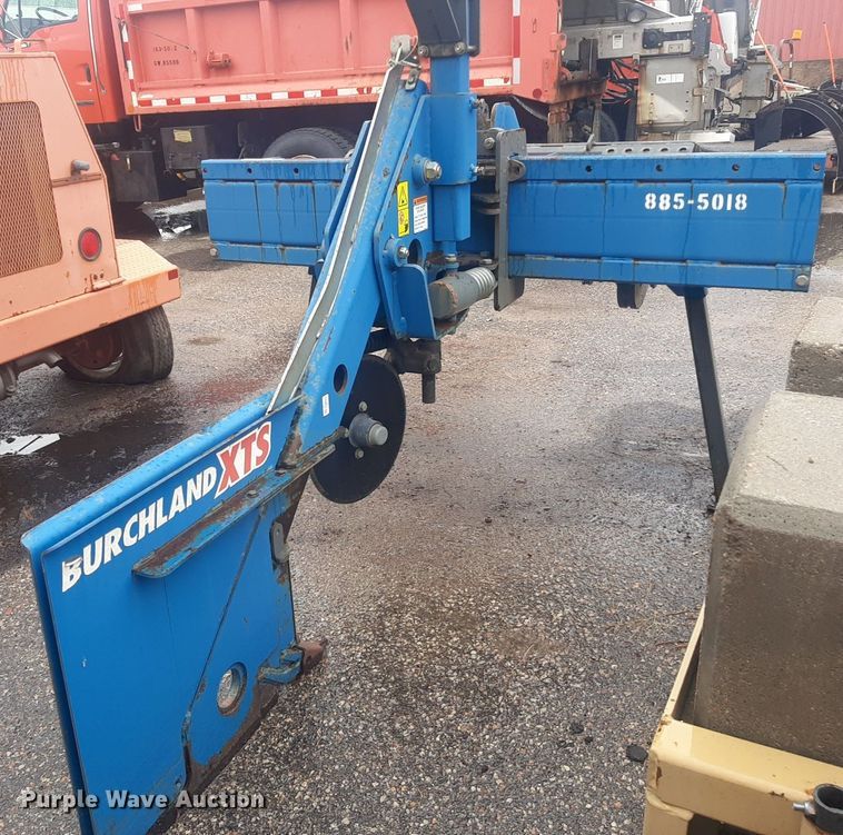 image for item NF9221 2008 Burchland XTS  skid steer silt fence plow