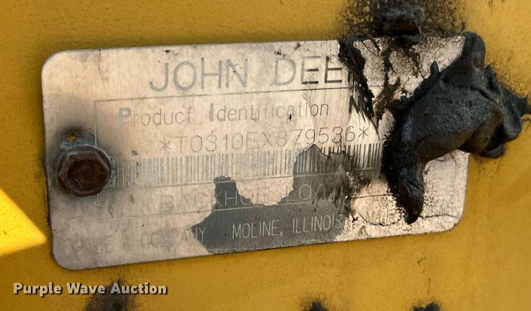 image for item NF9226 1999 John Deere 310E  backhoe