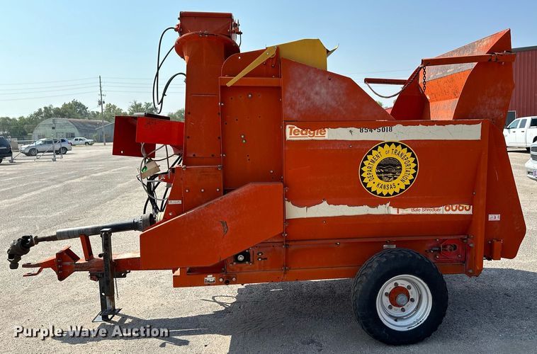 image for item NF9227 2008 Teagle Tomahawk 8080  bale processor