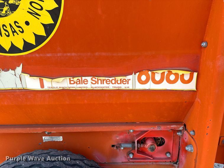 image for item NF9227 2008 Teagle Tomahawk 8080  bale processor