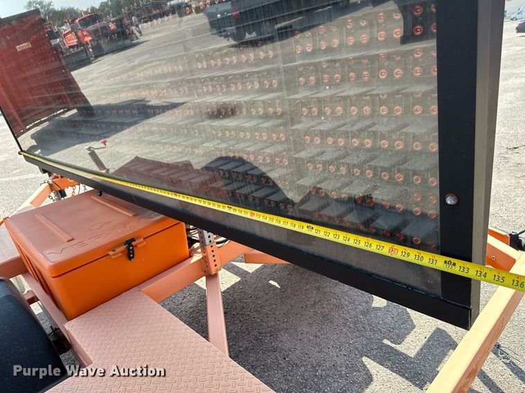 image for item NF9228 2011 Ver-Mac PCMS1210  message board trailer