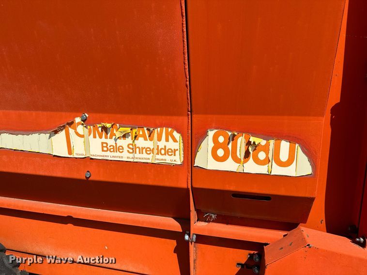 image for item NF9230 2006 Teagle Tomahawk 8080  bale processor