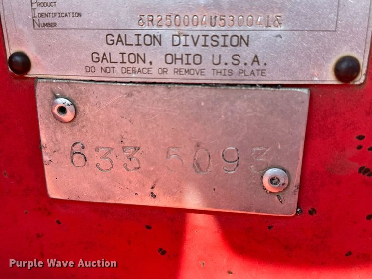 image for item NF9236 1993 Galion S4-6B  double drum roller