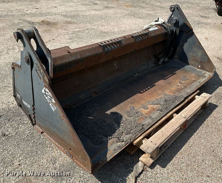 image for item NF9238 Bobcat  74"W four-in-one skid steer bucket