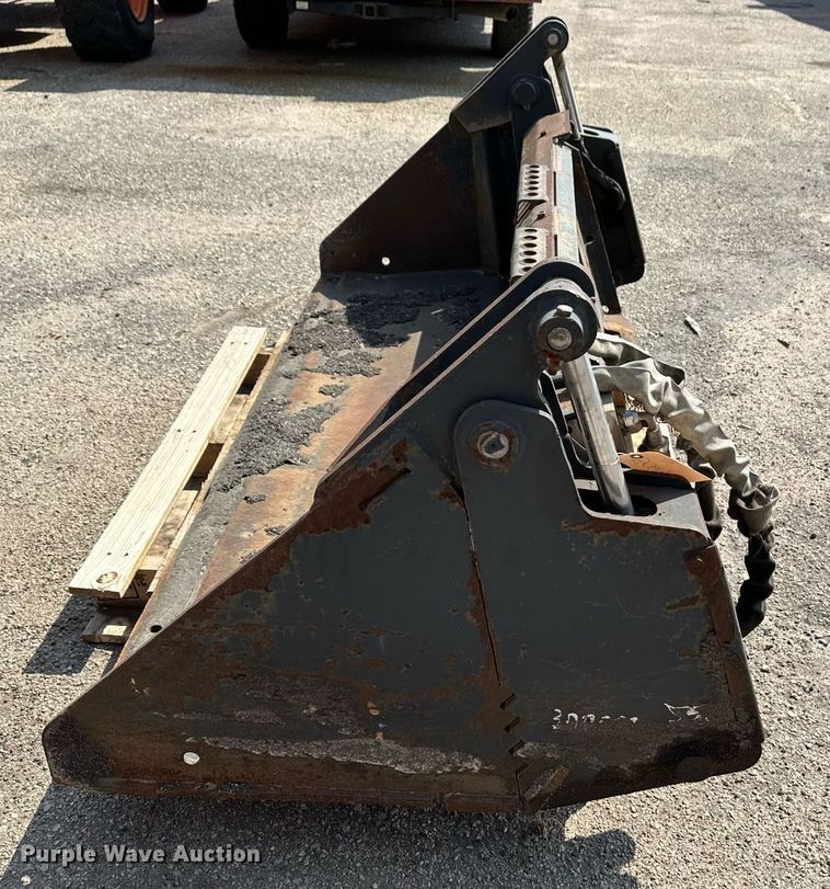 image for item NF9238 Bobcat  74"W four-in-one skid steer bucket