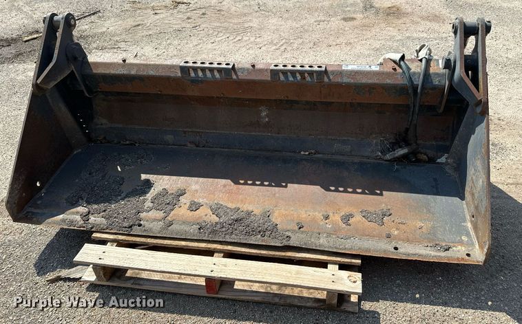 image for item NF9238 Bobcat  74"W four-in-one skid steer bucket