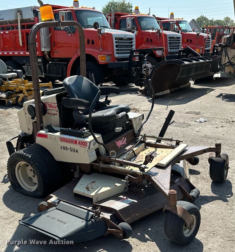 image for item NF9241 2013 Grasshopper 430D  ZTR lawn mower